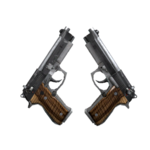 StatTrak™ Dual Berettas | Черная лимба